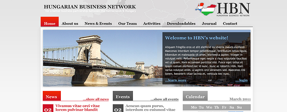 adopt this website design