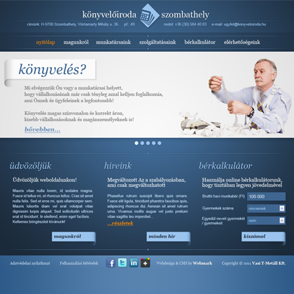 Vasi T-Metáll Kft. Könyvelőiroda Vasi T-Metáll Kft. Könyvelőiroda